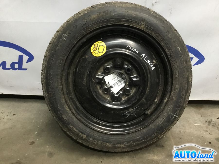 Roata de Rezerva NISSAN MICRA (K12) 2003-2025 Cod 403539F500 