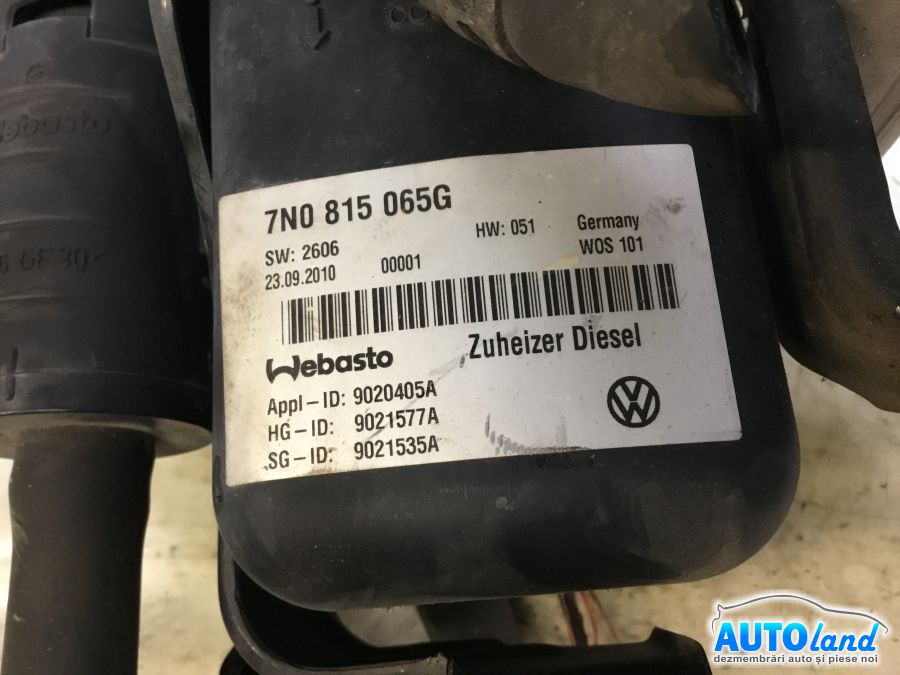 Sirocol (webasto) VOLKSWAGEN SHARAN (7N) 2010-2025 Cod 7N0815065G 