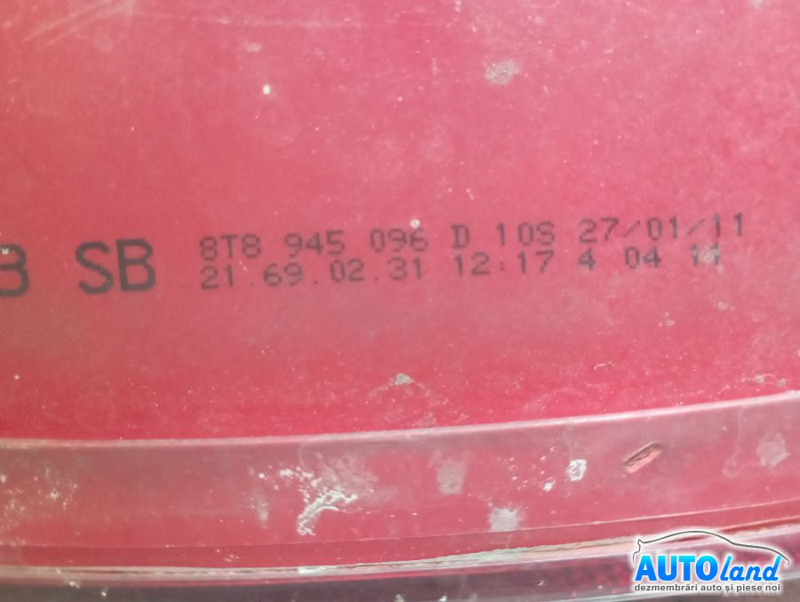 Stop Spate Dreapta AUDI A5 2007-2026 Cod 8T8945096D 