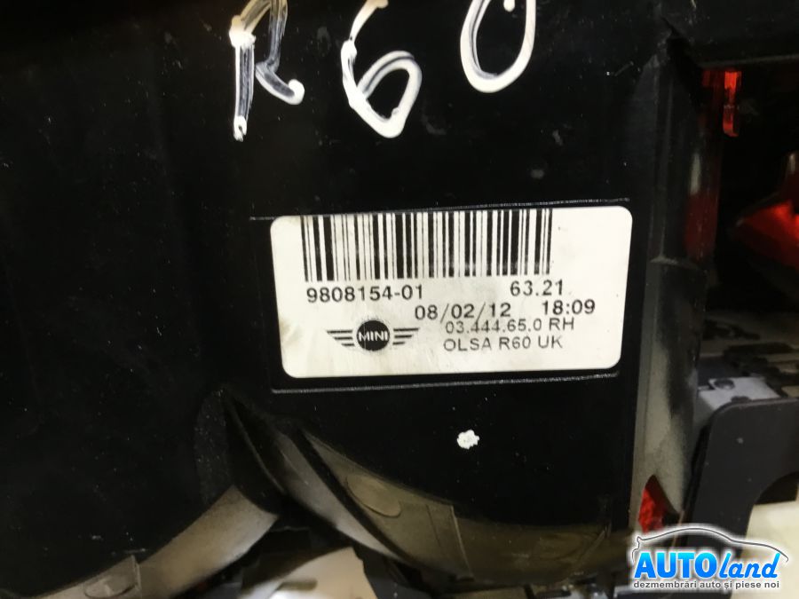 Stop Spate Dreapta MINI COUNTRYMAN (R60) 2010-2014 Cod 980815401 