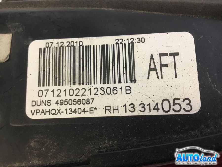 Stop Spate Dreapta OPEL ASTRA J combi 2009-2025 Cod 13314053 