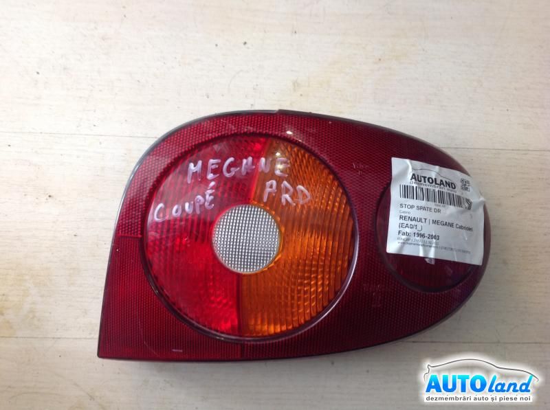 Stop spate Dreapta RENAULT MEGANE Cabriolet (EA0/1_) 1996-2003