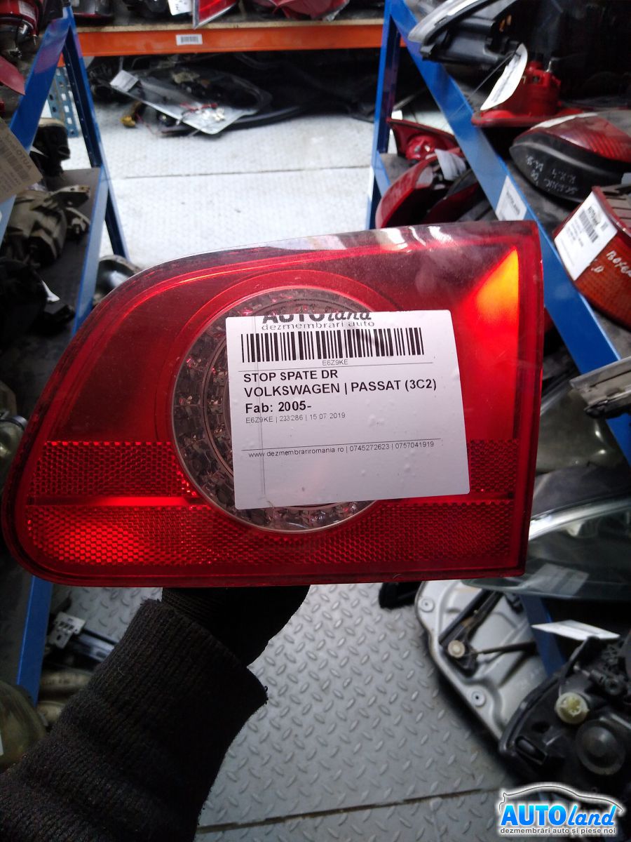 Stop spate Dreapta VOLKSWAGEN PASSAT (3C2) 2005-2025