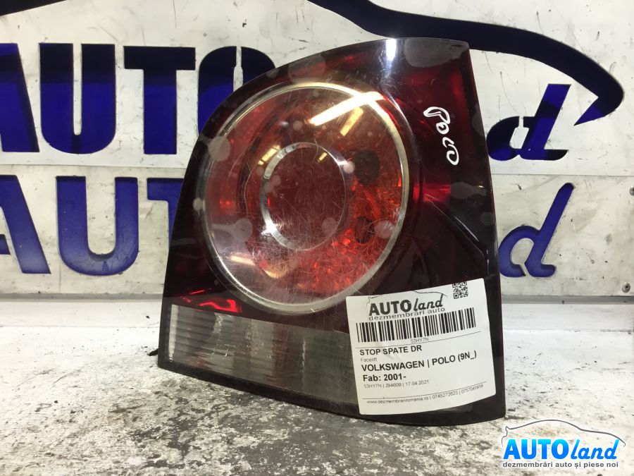 Stop spate Dreapta VOLKSWAGEN POLO (9N_) 2001-2025