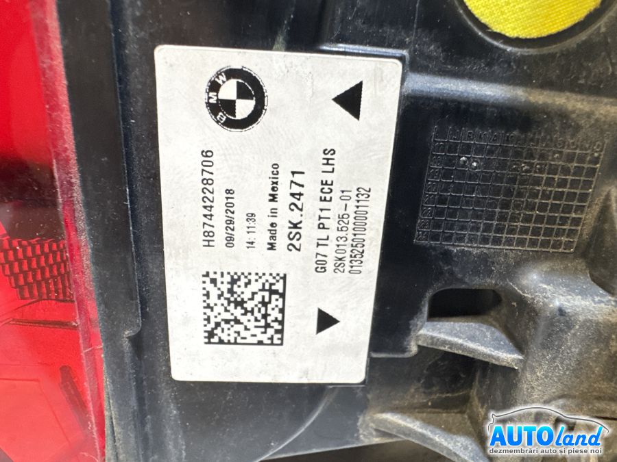 Stop Spate Stanga BMW X7 (G07) 2018-2022 Cod H8744228706 