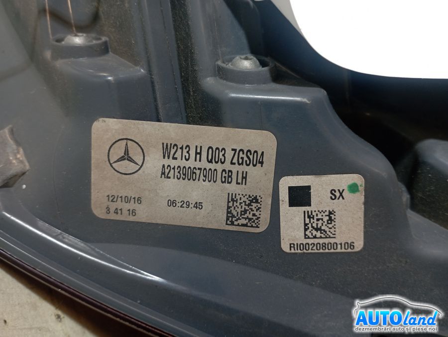 Stop Spate Stanga MERCEDES-BENZ E-class (W213) 2016-2020 Cod A2139067900 