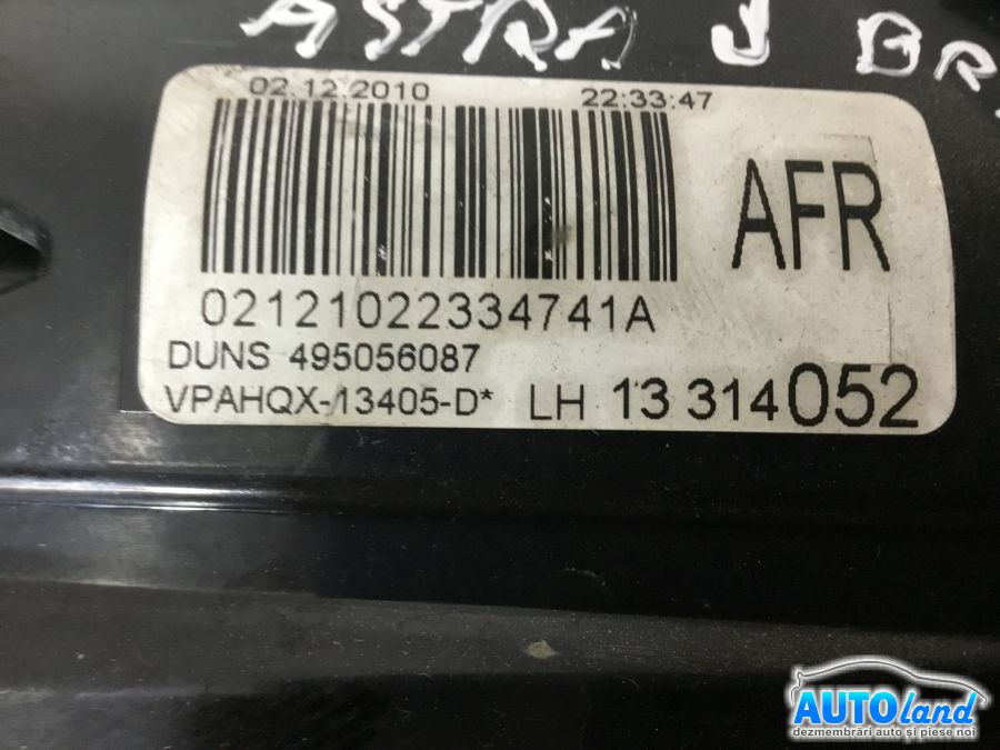 Stop Spate Stanga OPEL ASTRA J combi 2009-2025 Cod 13282242 