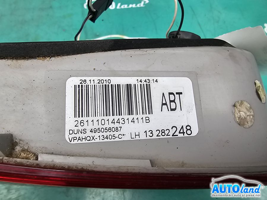 Stop spate Stanga OPEL ASTRA J combi 2009-2025 Cod 13282248 