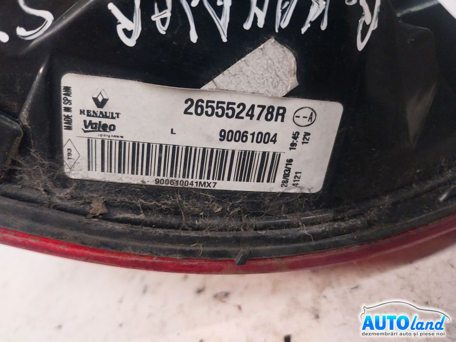 Stop Spate Stanga RENAULT KADJAR 2015-2026 Cod 265552478R 