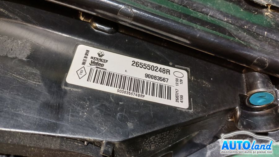 Stop spate Stanga RENAULT MEGANE IV 2016-2025 Cod 265550248R 