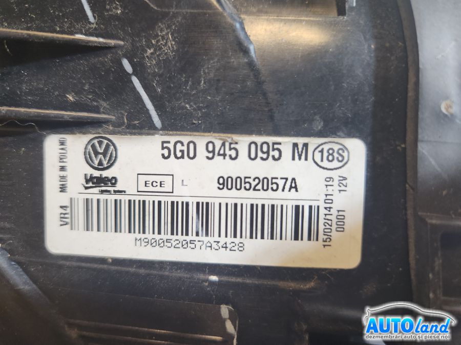 Stop Spate Stanga VOLKSWAGEN GOLF VII 2012-2025 Cod 5G0945095M 