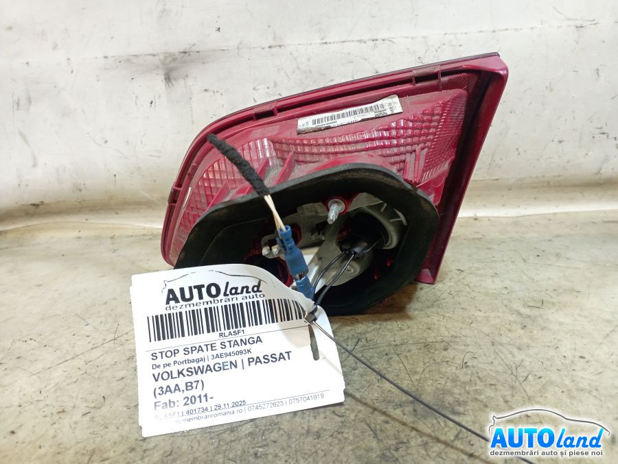 Stop Spate Stanga VOLKSWAGEN PASSAT (3AA,B7) 2011-2025 Cod 3AE945093K 