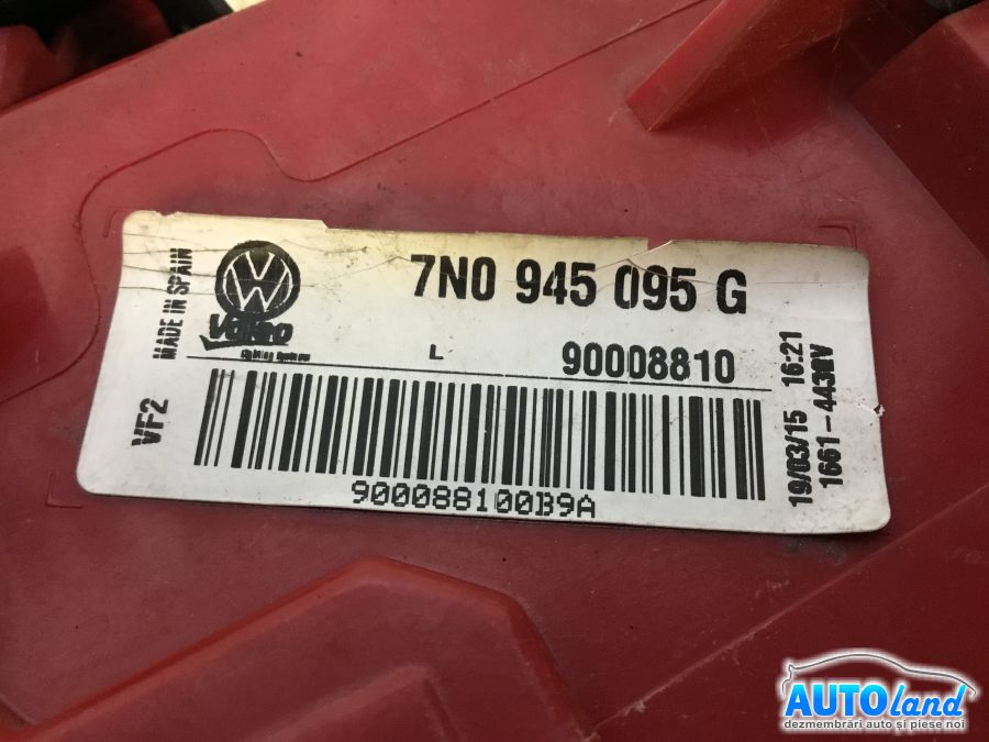 Stop Spate Stanga VOLKSWAGEN SHARAN (7N) 2010-2025 Cod 7N0945095G 