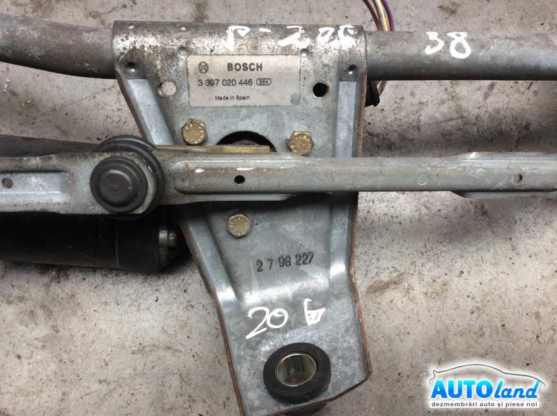 Timonerie Stergator cu Motoras PEUGEOT 206 hatchback (2A/C) 1998-2025 Cod 3397020446 