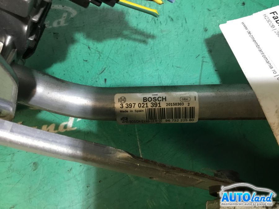 Timonerie Stergator cu Motoras PEUGEOT 208 2012-2025 Cod 3397021391 