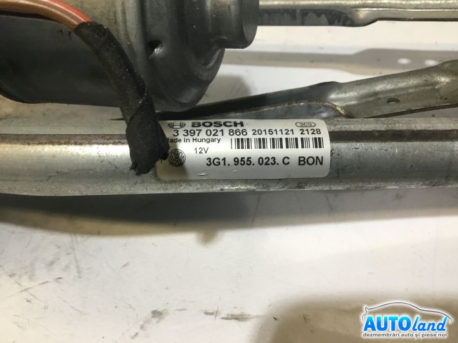 Timonerie Stergator cu Motoras VOLKSWAGEN Passat (B8) 2014-2019 Cod 3G1955023C 