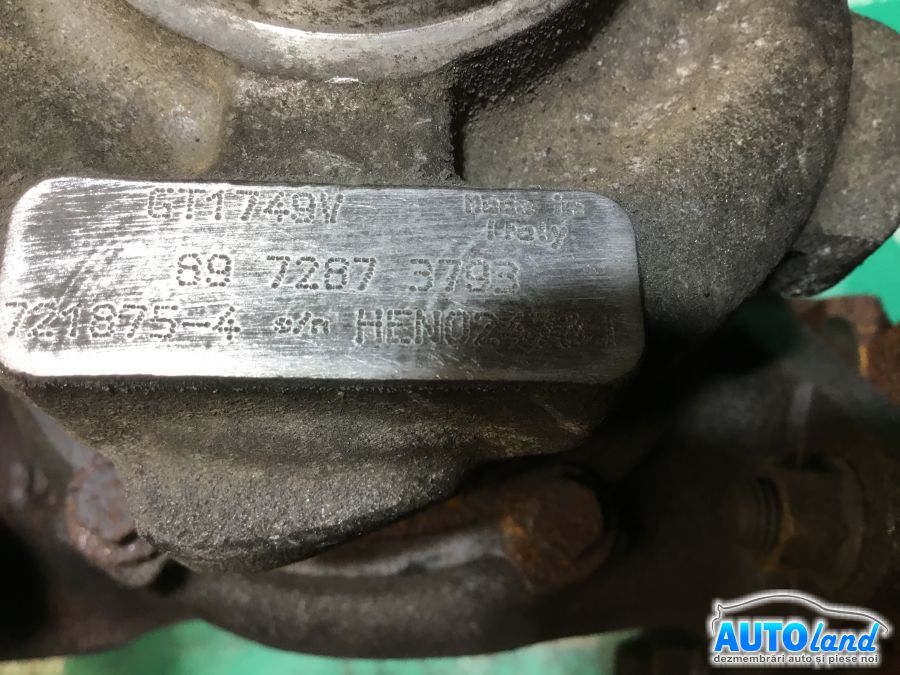 Turbo HONDA CIVIC VI Hatchback (EU_,EP_) 2000-2005 Cod 8972873793 