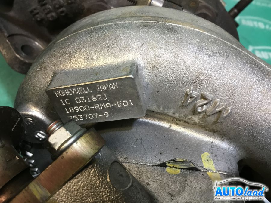 Turbo HONDA CR-V II (RD) 2002-2006 Cod 18900RMAE01 