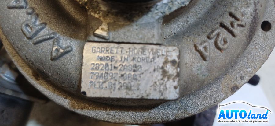 Turbo HYUNDAI ix35 (LM) 2010-2026 Cod 282012A850 
