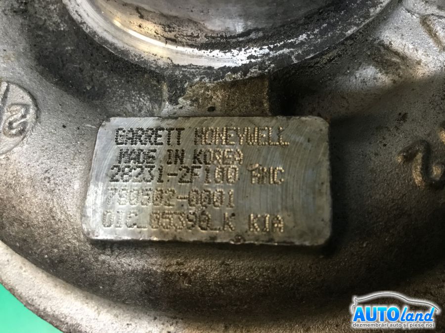 Turbo KIA SORENTO (XM) 2009-2025 Cod 282312F100 