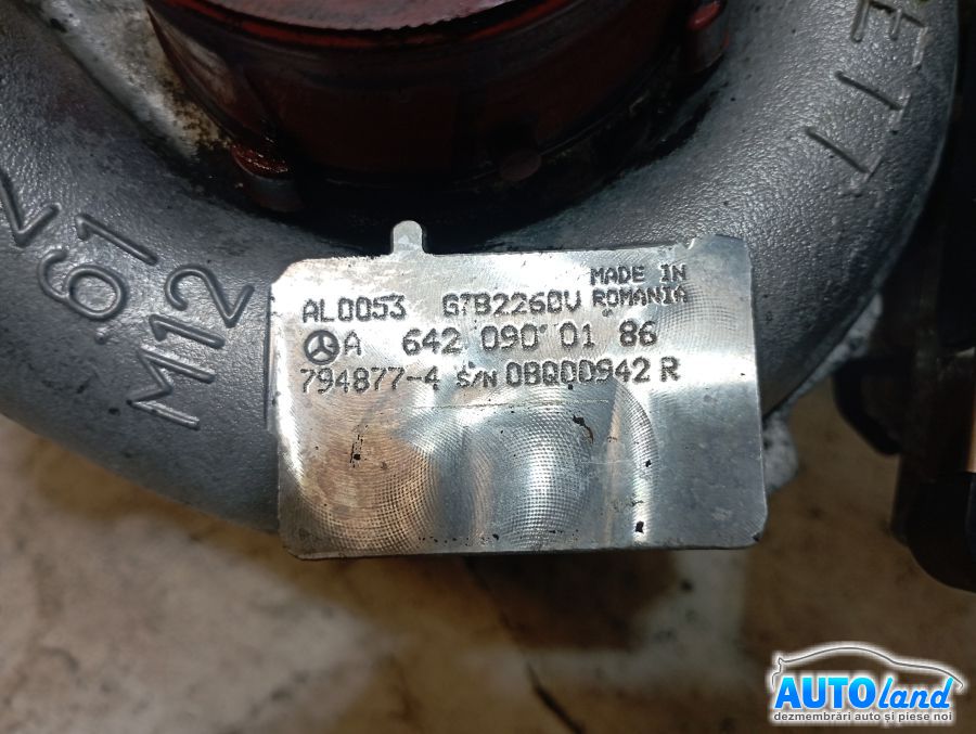 Turbo MERCEDES-BENZ CLS (C218) 2011-2026 Cod A6420900186 