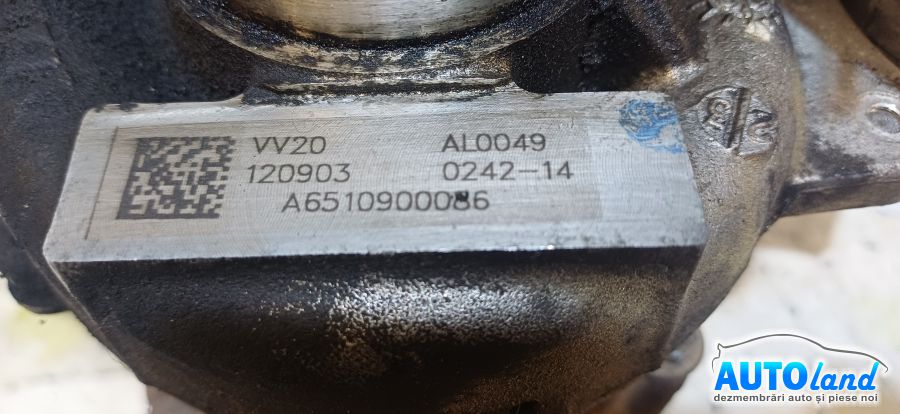 Turbo MERCEDES-BENZ E-CLASS (W212) 2009-2026 Cod A6510900086 