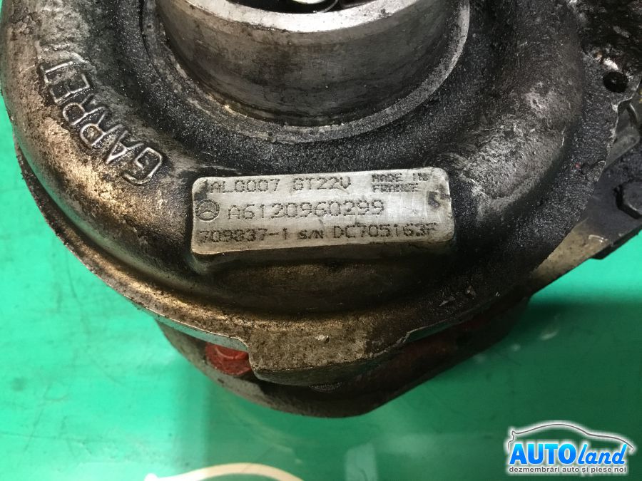Turbo MERCEDES-BENZ M-CLASS (W163) 1998-2005 Cod A6120960299 