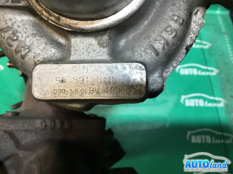 Turbo OPEL ASTRA G caroserie (F70) 1999-2005 Cod 4540981 