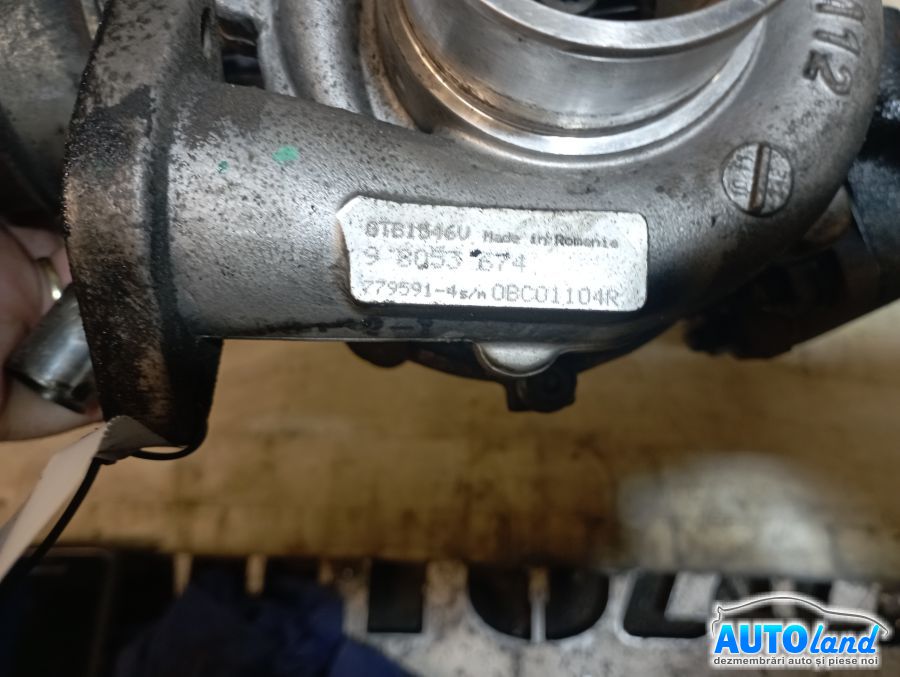 Turbo OPEL ASTRA J hatchback 2009-2025 Cod 98053674 