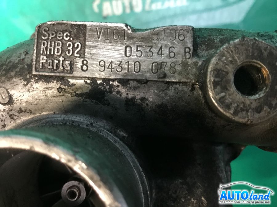 Turbo OPEL CORSA A hatchback (93_,94_,98_,99_) 1982-1993 Cod VI61 