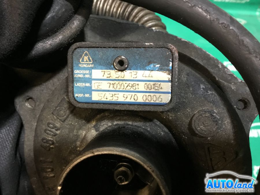 Turbo OPEL CORSA C (F08,F68) 2000-2025 Cod 54359700006 