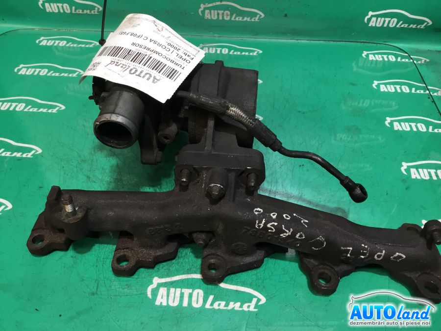 Turbo OPEL CORSA C (F08,F68) 2000-2025 Cod 54359700006 