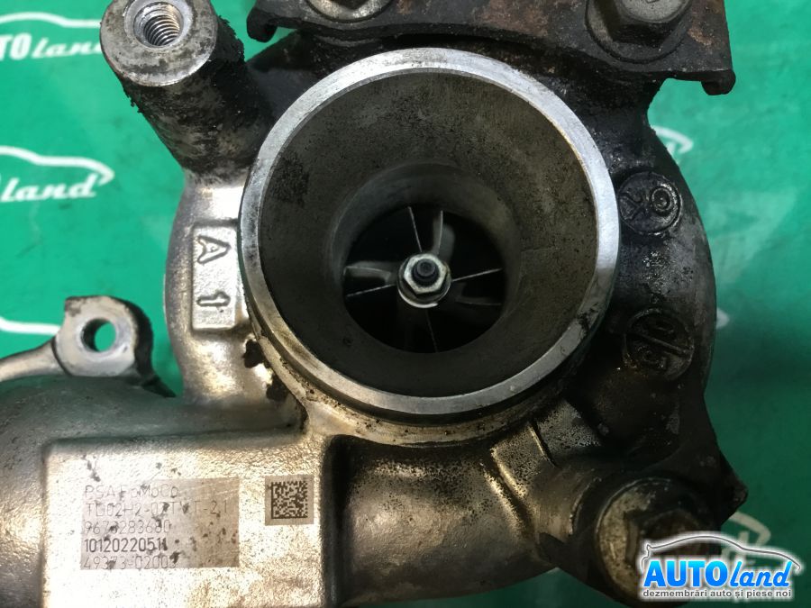 Turbo PEUGEOT 308 (4A_,4C_) 2007-2025 Cod 9673283680 