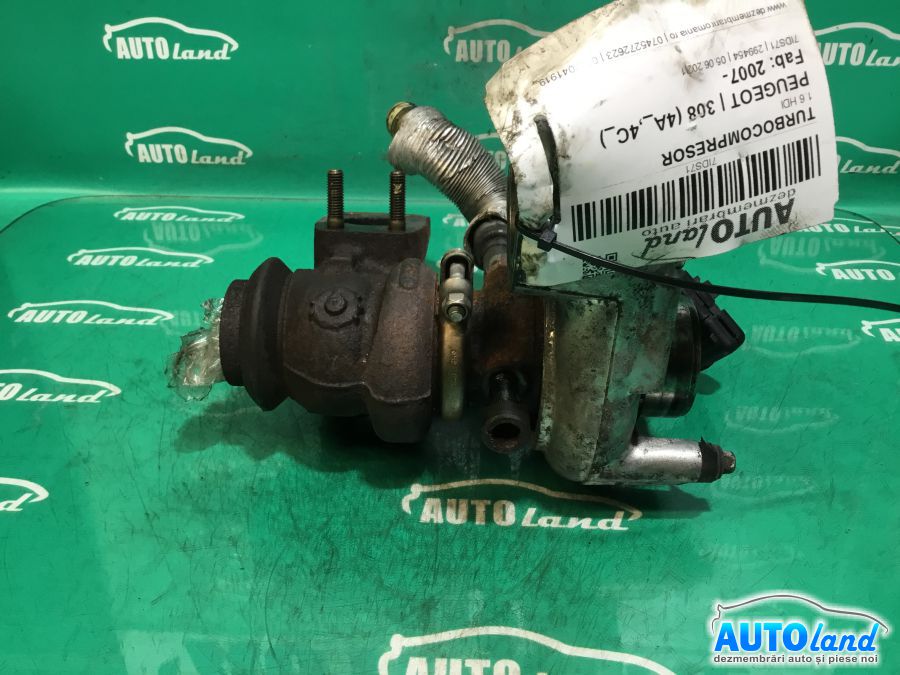 Turbo PEUGEOT 308 (4A_,4C_) 2007-2025 Cod 9673283680 