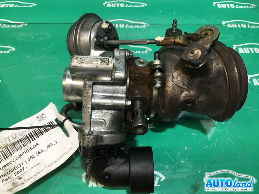 Turbo PEUGEOT 308 (4A_,4C_) 2007-2025 Cod 9818479380 