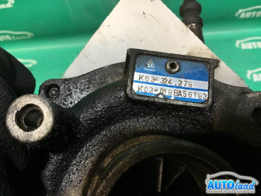 Turbo PEUGEOT 406 (8B) 1995-2004 Cod K03324278 