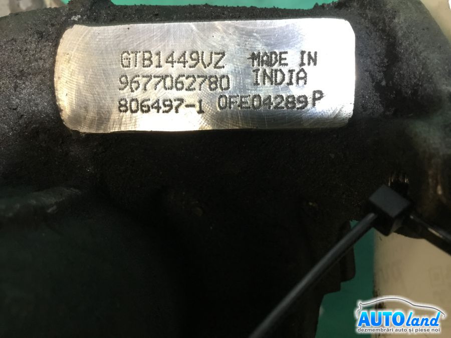 Turbo PEUGEOT 508 2010-2025 Cod 9677062780 