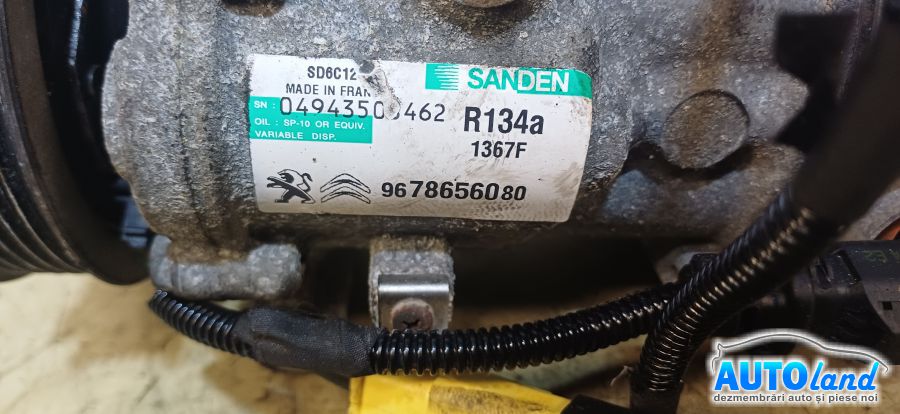 Turbo PEUGEOT 508 2010-2026 Cod 9678656080 