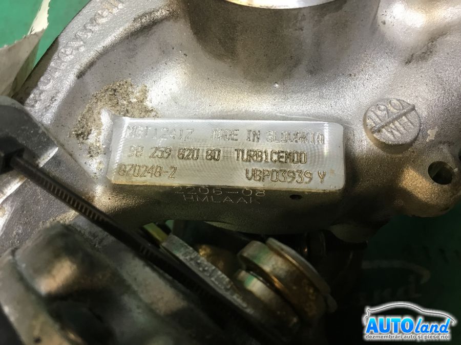 Turbo PEUGEOT 508 2010-2025 Cod 9825982080 