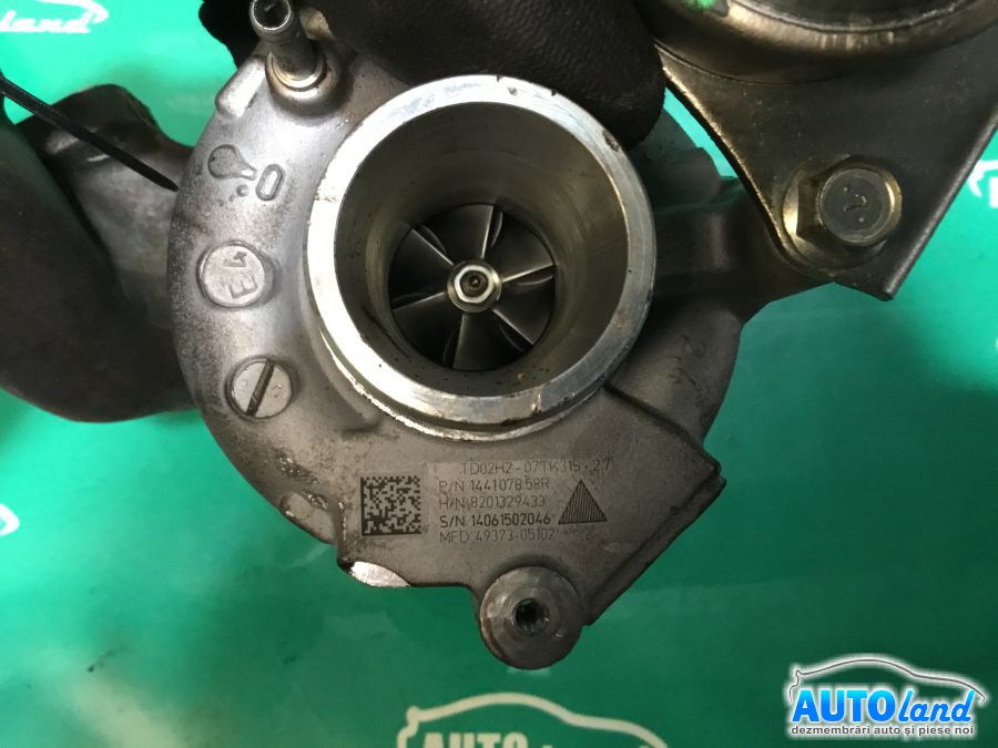 Turbo RENAULT CLIO IV 2012-2025 Cod 144107858R 