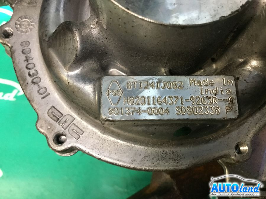 Turbo RENAULT CLIO IV 2012-2025 Cod 8201164371 