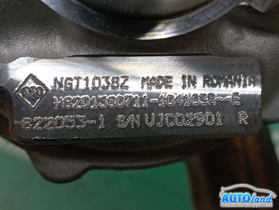 Turbo RENAULT CLIO IV 2012-2025 Cod 8201380711 