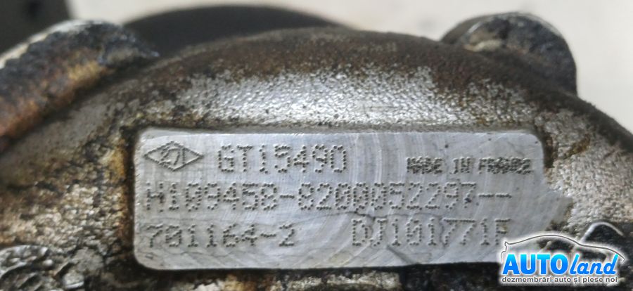 Turbo RENAULT ESPACE III (JE0_) 1996-2002 Cod 8200052297 