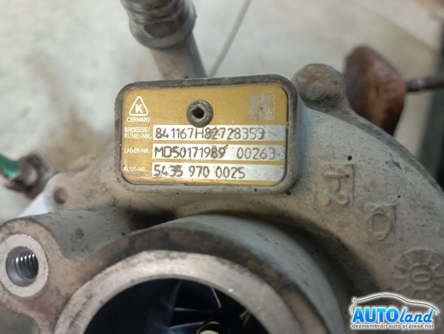 Turbo RENAULT FLUENCE (L30_) 2010-2026 Cod 54359700025 
