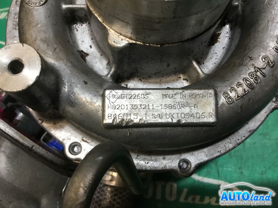 Turbo RENAULT MASTER III bus (JV) 2011-2025 Cod 8201393211 