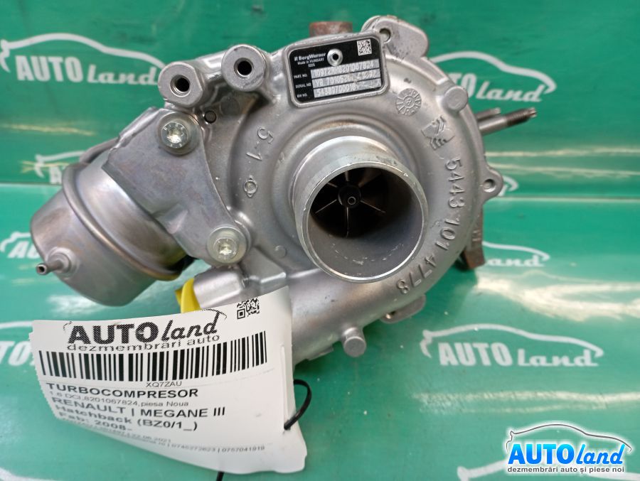 Turbo RENAULT MEGANE III Hatchback (BZ0/1_) 2008-2025 Cod 54389880018 