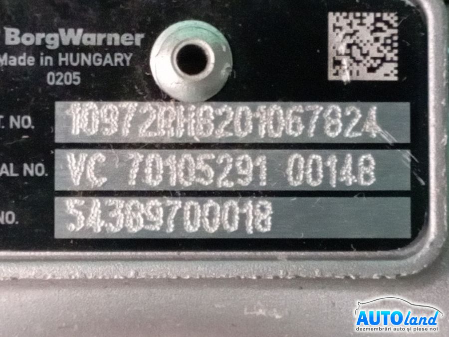 Turbo RENAULT TRAFIC III 2013-2026 Cod 54389880018 
