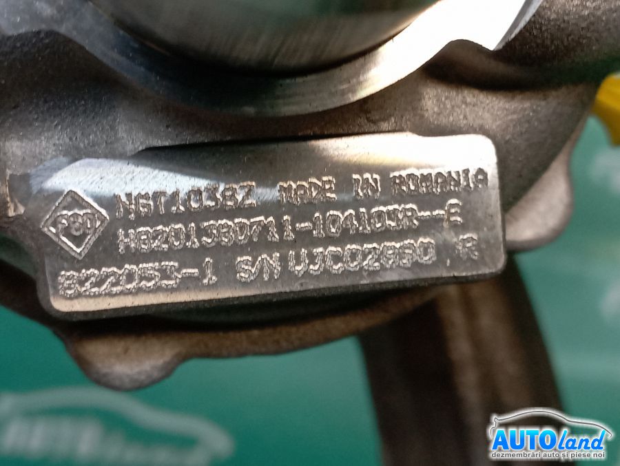 Turbo RENAULT TWINGO (CN0_) 2007-2025 Cod 8201380711 