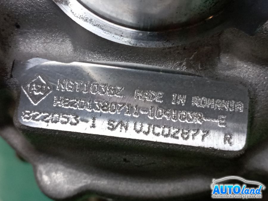 Turbo RENAULT TWINGO (CN0_) 2007-2026 Cod 8201380711 