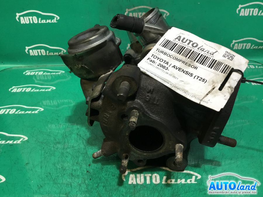 Turbo TOYOTA AVENSIS (T25) 2003-2025 Cod 172010R010 